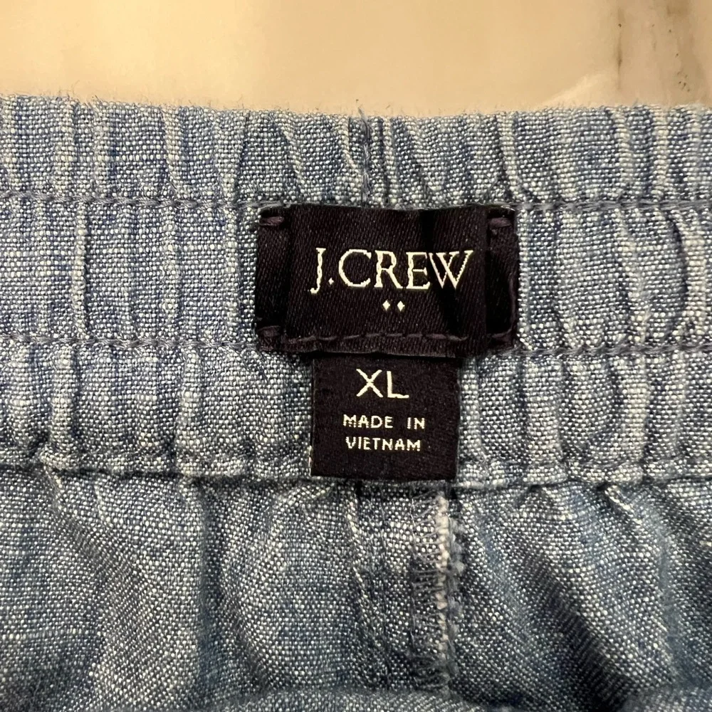 J Crew Chambray Blue Women's Shorts - Picture 4 of 4